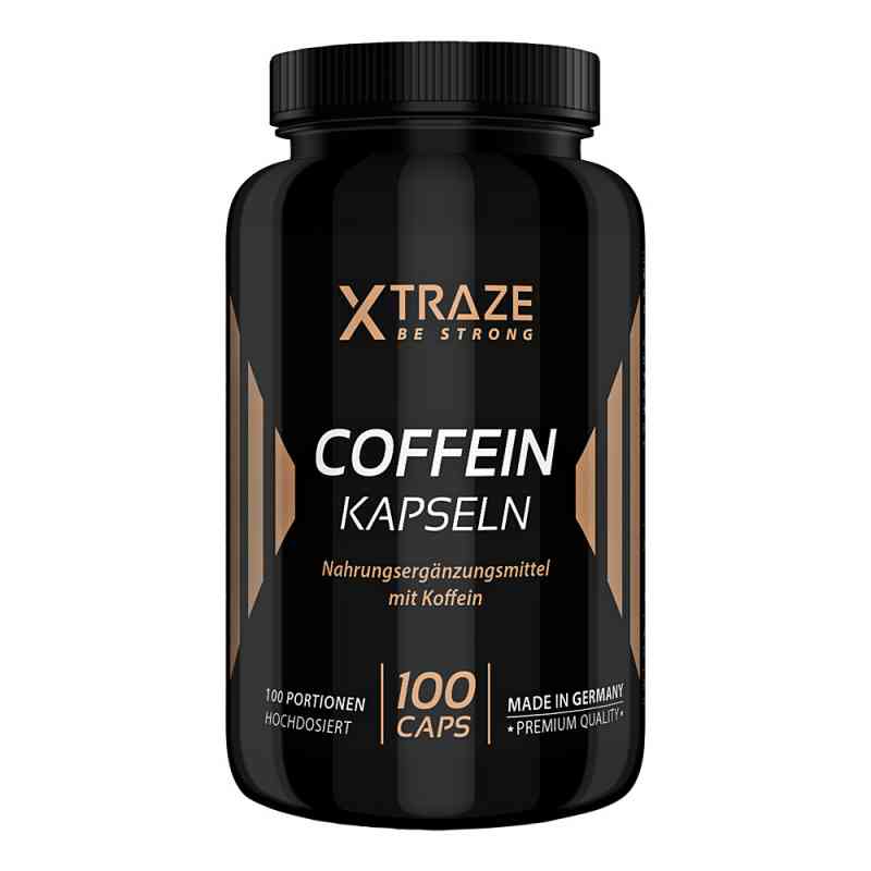 Coffein 200 mg hochdosiert Kapseln 100 stk von Vitamaze GmbH PZN 16018717