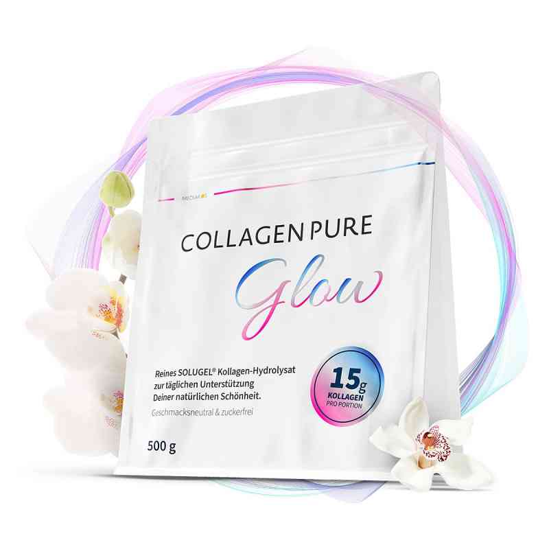 Luxus Collagen Pulver Glow Bilder