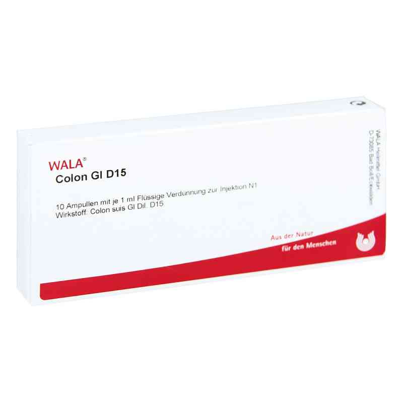 Colon Gl D15 Ampullen 10X1 ml von WALA Heilmittel GmbH PZN 02831202