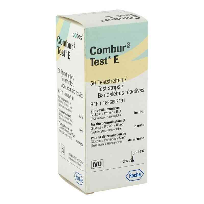 Combur 3 Test E Teststreifen 50 stk von Roche Diagnostics Deutschland GmbH PZN 00838542