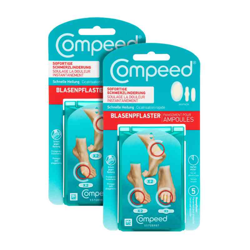 Compeed Blasenpflaster Mixpack 2x5 stk von Esteve RD Deutschland GmbH PZN 08100852