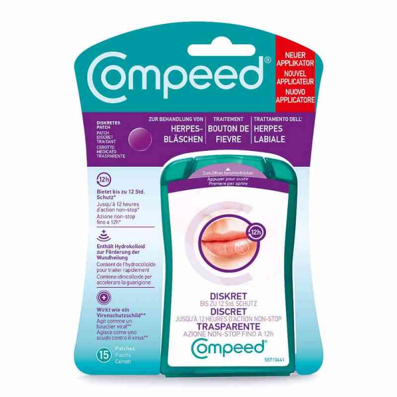 Compeed Herpesbläschen Patch Hra 15 stk von Perrigo Deutschland GmbH PZN 16349822