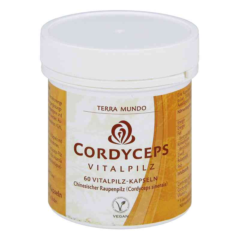 Cordyceps Vitalpilz Terra Mundo Kapseln 60 stk von Terra Mundo GmbH PZN 02250988