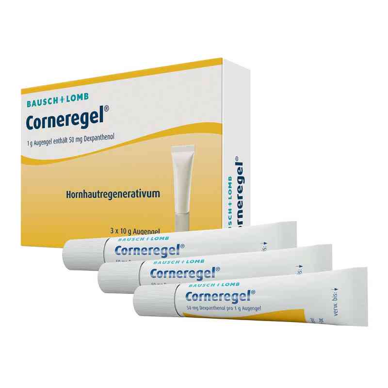 Corneregel Augengel fördert die Wundheilung am Auge 3X10 g von Dr. Gerhard Mann Chem.-pharm.Fabrik GmbH PZN 01224641