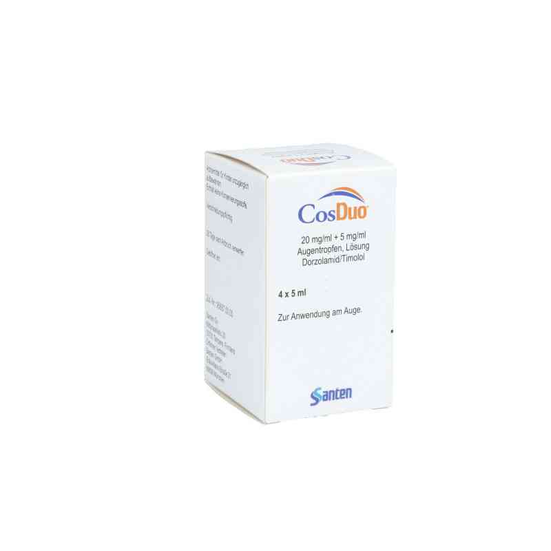 Cosduo 20 mg/ml + 5 mg/ml Augentropfen 4X5 ml von Santen GmbH PZN 13245660
