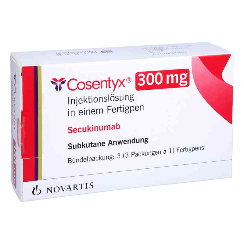 Cosentyx 300mg Fertigpen 3X1 stk von NOVARTIS Pharma GmbH PZN 16507209