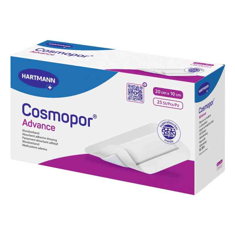 Cosmopor Advance 10x20 cm 25 stk von PAUL HARTMANN AG PZN 03546550