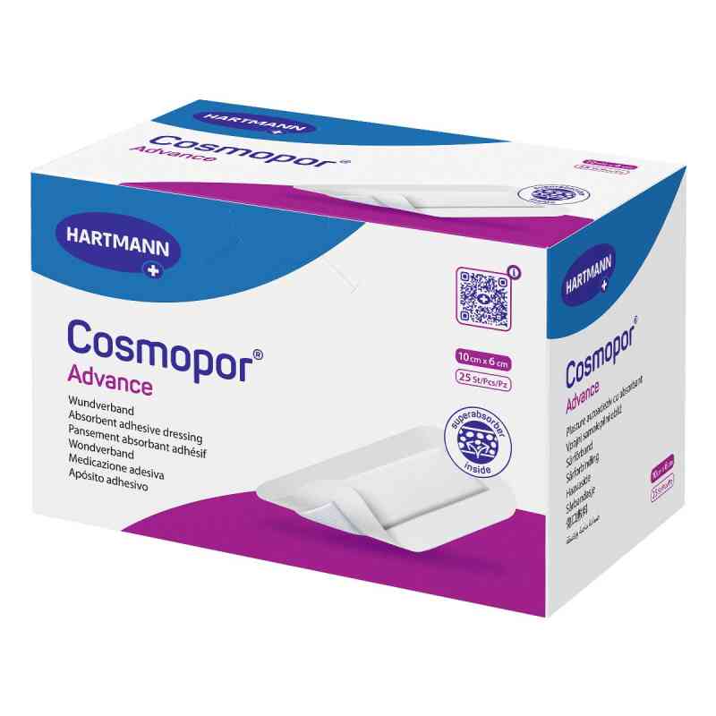 Cosmopor Advance 6x10 cm 25 stk von PAUL HARTMANN AG PZN 03546515