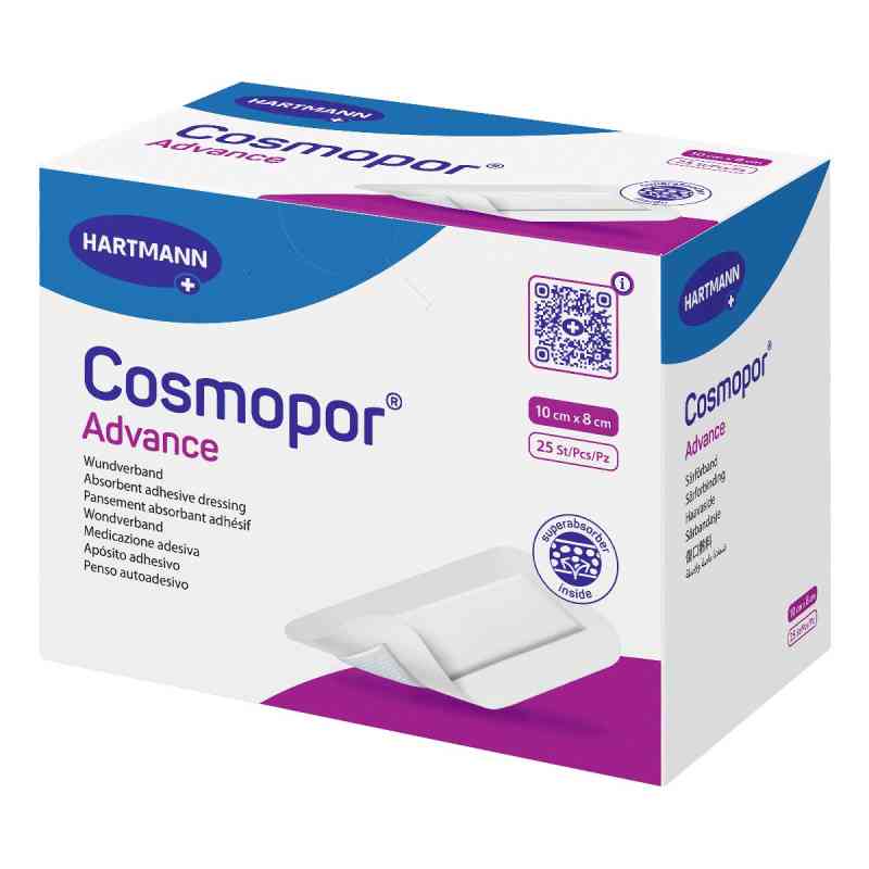 Cosmopor Advance 8x10 cm 25 stk von PAUL HARTMANN AG PZN 03546538