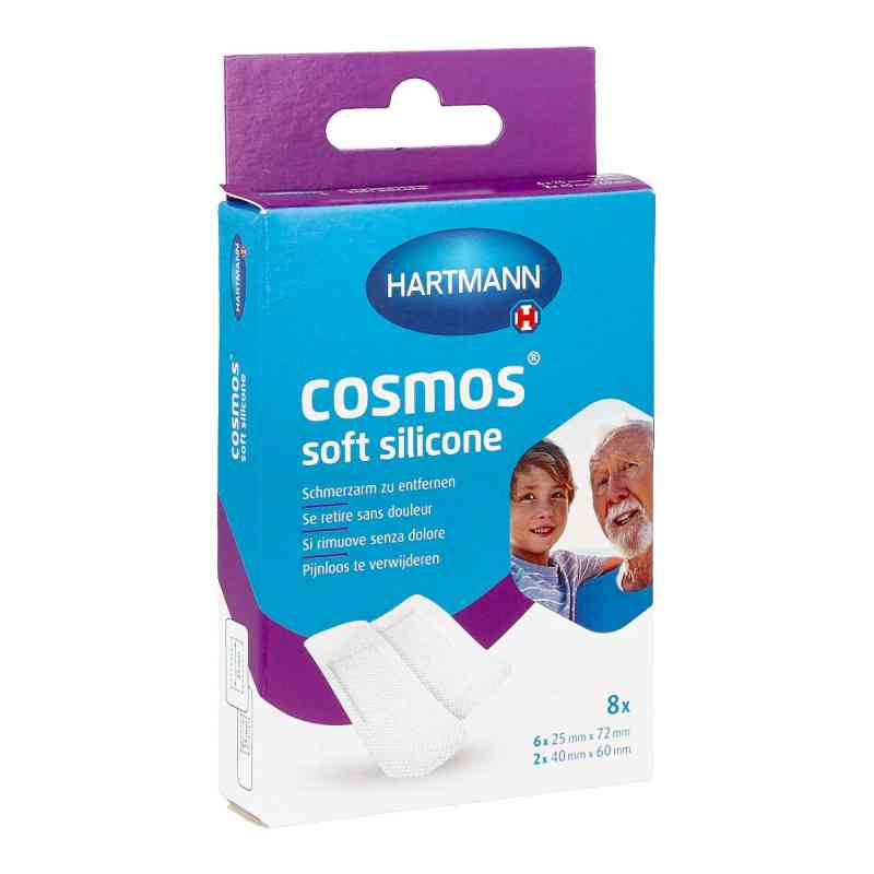 Cosmos Soft Silicone Pflasterstrips 2 Größen 8 stk von PAUL HARTMANN AG PZN 16823206