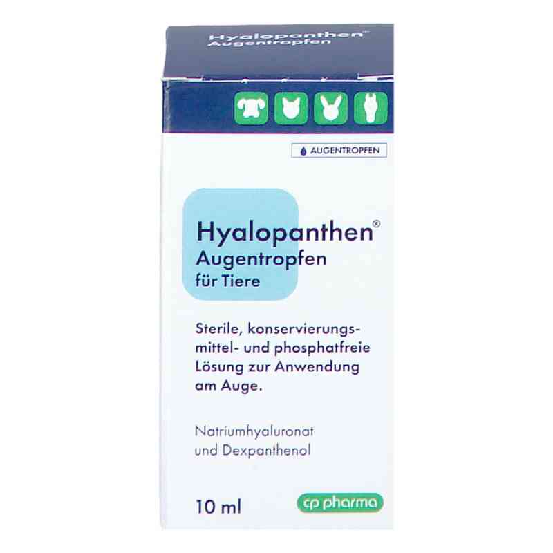 Cp Hyalopanthen Augentropfen F.tiere 10 ml von O'ZOO GmbH PZN 18132156