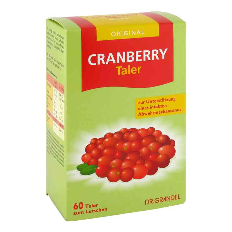 Cranberry Cerola Taler Grandel 60 stk von Dr. Grandel GmbH PZN 00266459