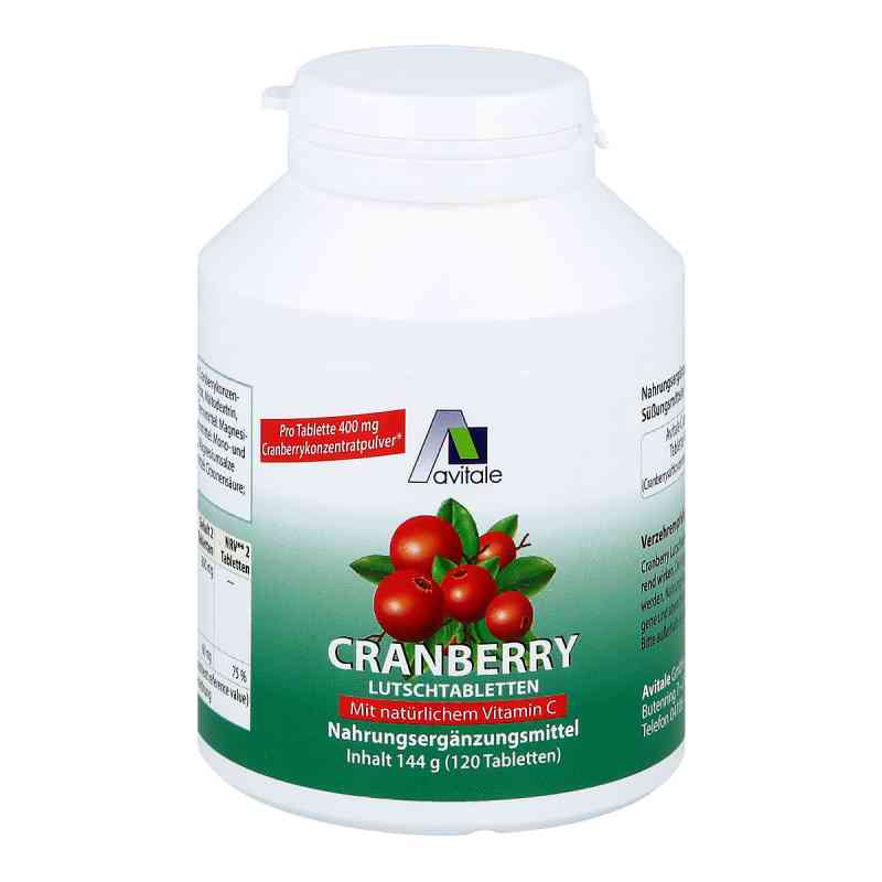 Cranberry Lutschtabletten 120 stk von Avitale GmbH PZN 01110162