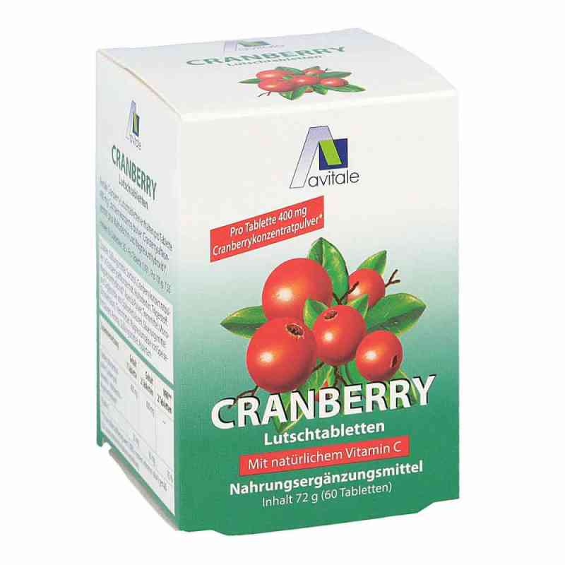 Cranberry Lutschtabletten 60 stk von Avitale GmbH PZN 00784898