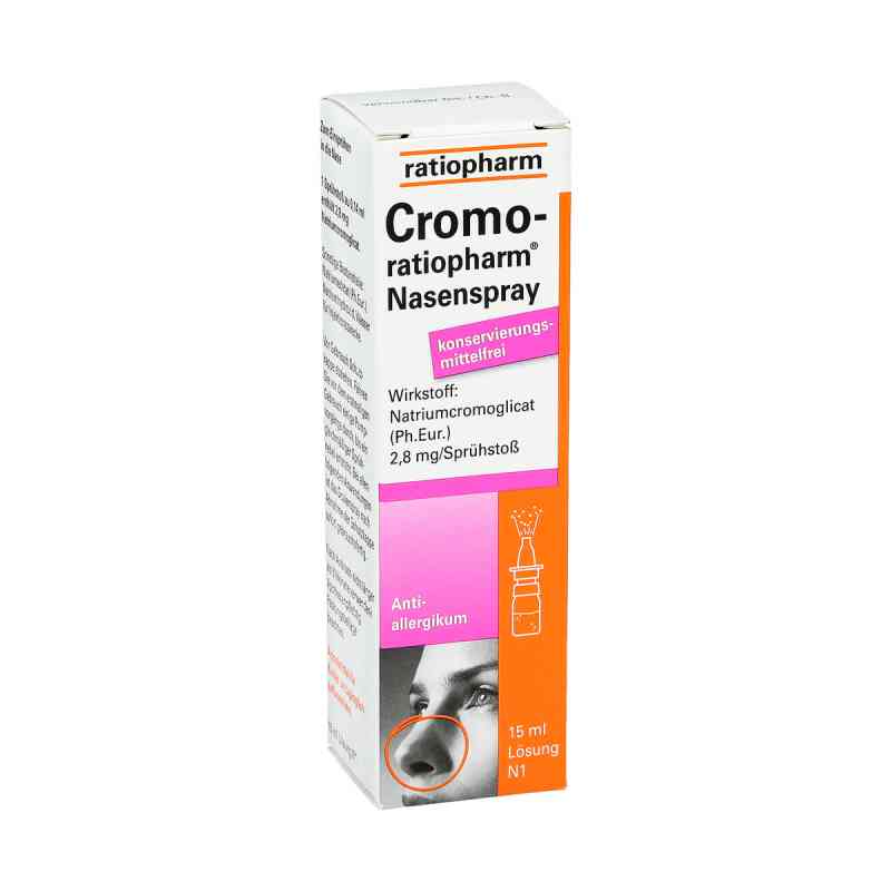 Cromo ratiopharm Nasenspray 15 ml von ratiopharm GmbH PZN 04952619
