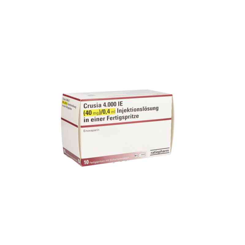 Crusia 4.000 I.e. 40 mg/0,4 ml Ilo F.sp.+sich-sys. 10 stk von ratiopharm GmbH PZN 15861736