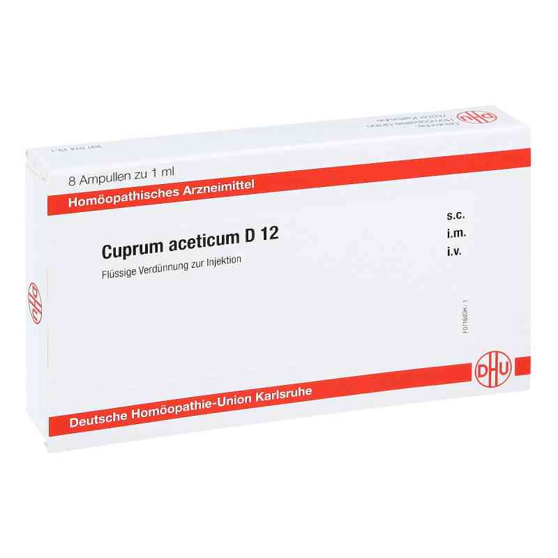 Cuprum Aceticum D12 Ampullen 8X1 ml von DHU-Arzneimittel GmbH & Co. KG PZN 11705519