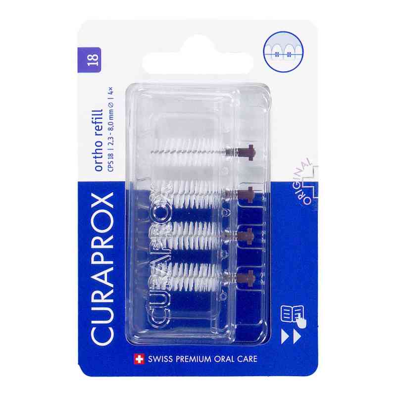 Curaprox Cps 18 Interdentalb.ortho 2,3-8 Mm 4 stk von Curaden Germany GmbH PZN 19623985