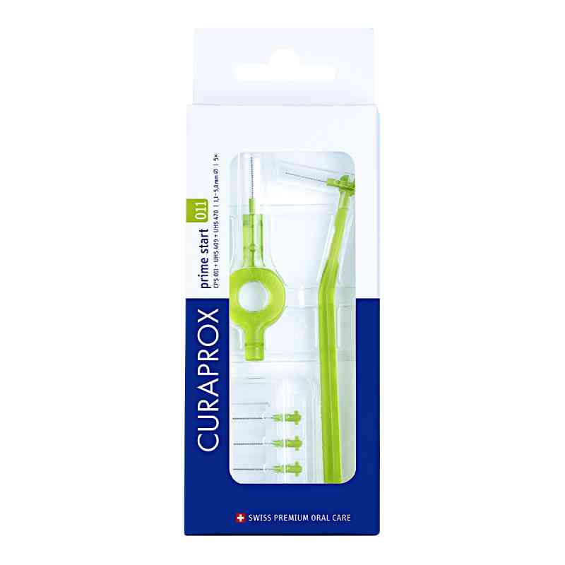 Curaprox Interdental Set Cps 011 mm grün 5 St 1 Pck von Curaden Germany GmbH PZN 16356839