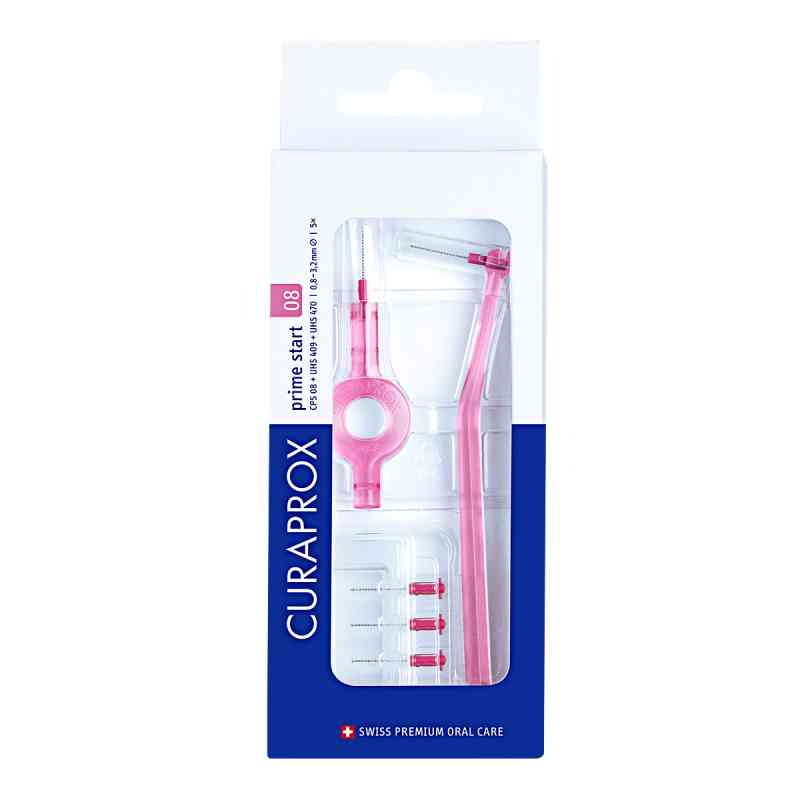 Curaprox Interdental Set Cps 08 mm pink 5 St 1 Pck von Curaden Germany GmbH PZN 16356816