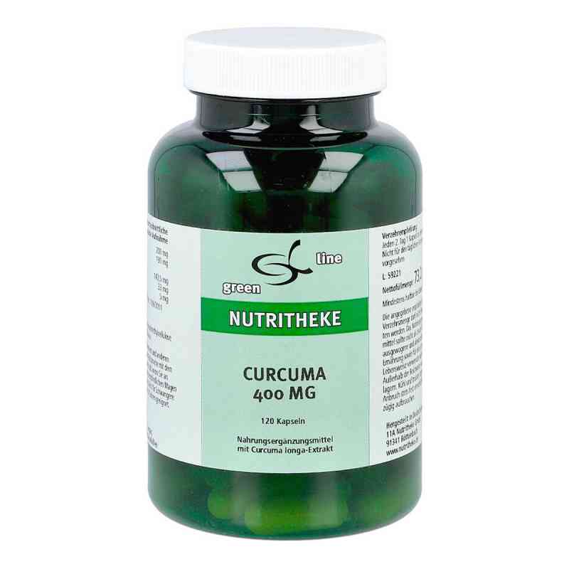 Curcuma 400 mg Kapseln 120 stk von 11 A Nutritheke GmbH PZN 10917389