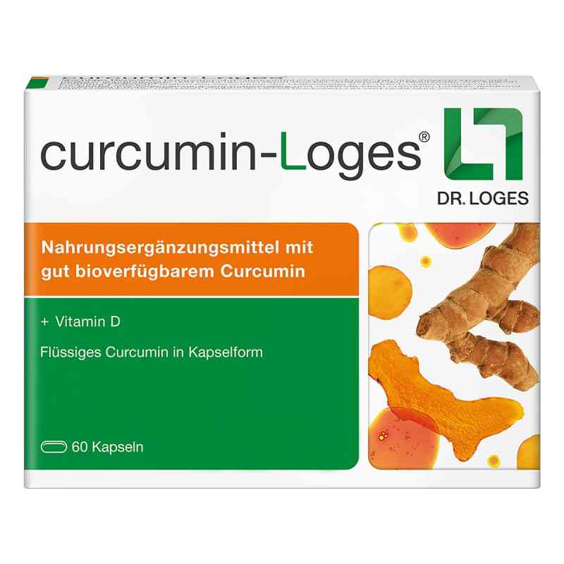 curcumin-Loges: Hoch bioverfügbare Curcumin Kapseln 60 stk von Dr. Loges + Co. GmbH PZN 10536664