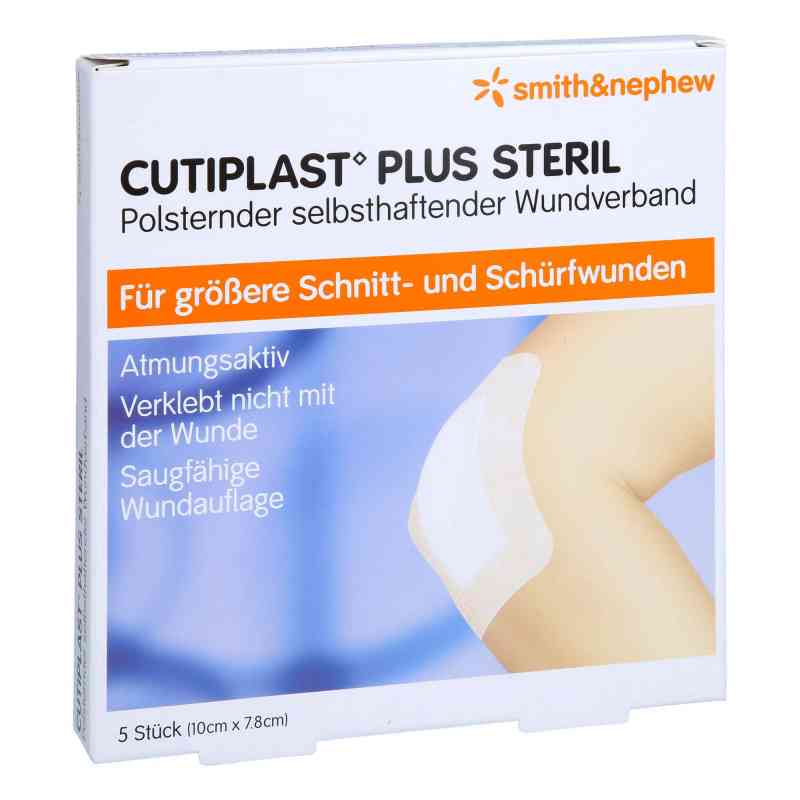 Cutiplast Plus steril 7,8x10 cm Verband 5 stk von ToRa Pharma GmbH PZN 16799258