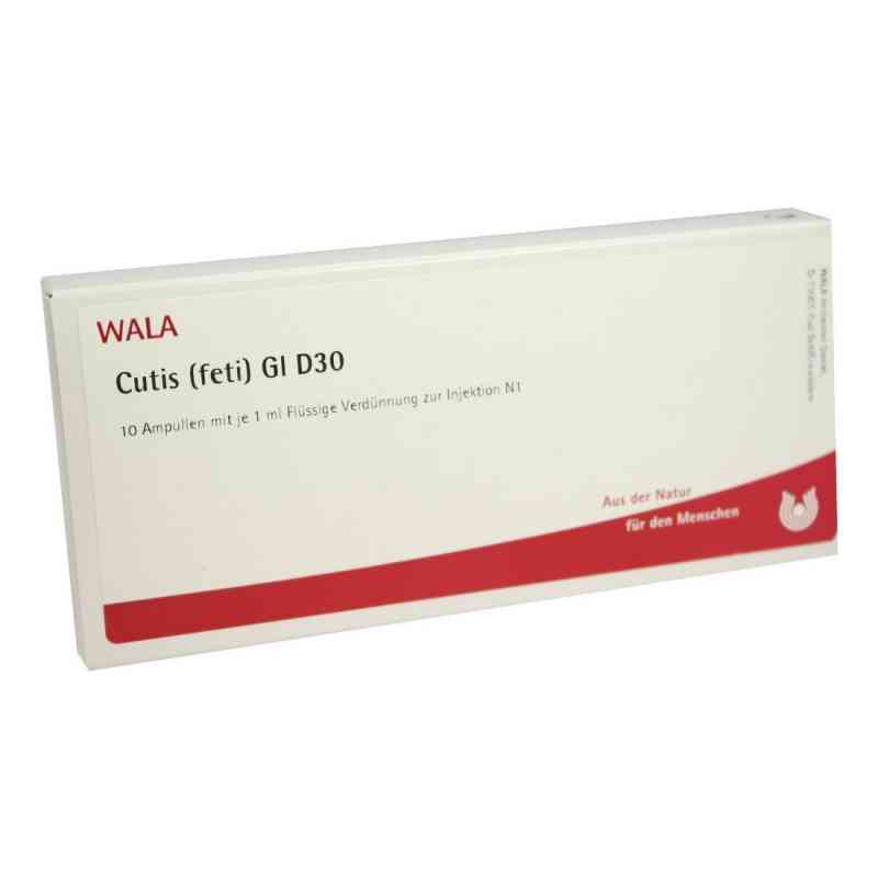 Cutis Feti Gl D30 Ampullen 10X1 ml von WALA Heilmittel GmbH PZN 03357731