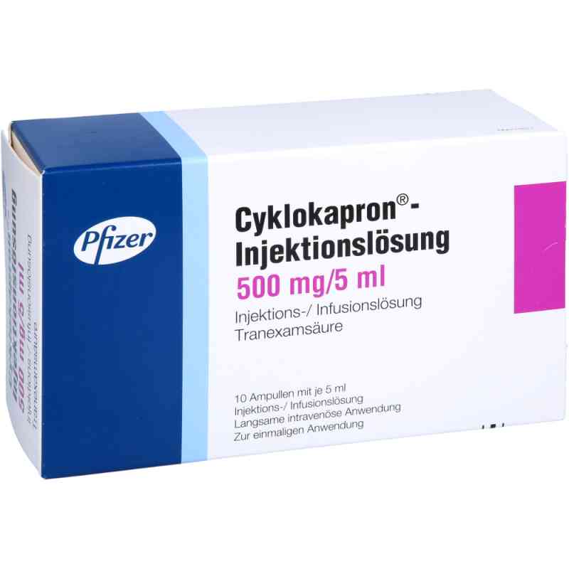 Cyklokapron Injektionslösung 10X5 ml von Pfizer Pharma GmbH PZN 01218072