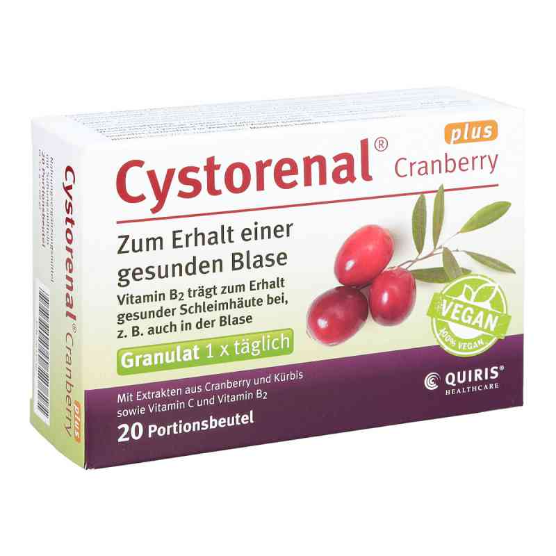 Cystorenal Cranberry plus 20 stk von C. Hedenkamp GmbH & Co. KG PZN 07635730