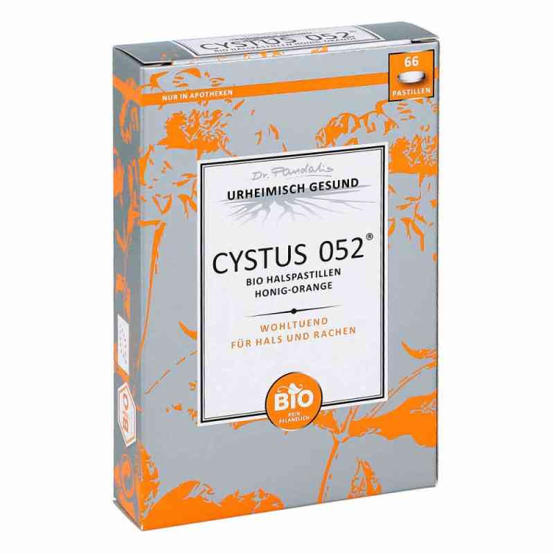 Cystus 052 Bio Halspastillen Honig Orange 66 stk von Dr. Pandalis PZN 03641981