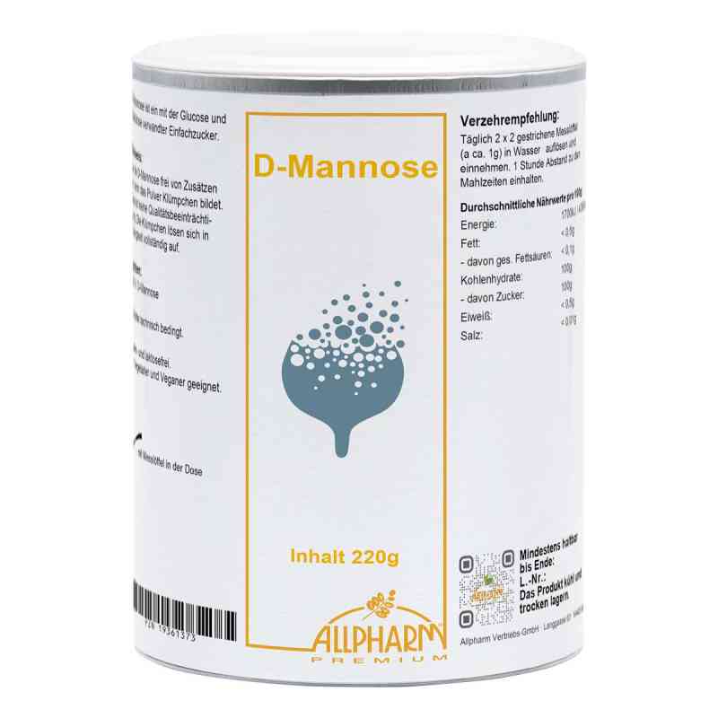 D-Mannose Allpharm Premium Pulver 220 g von ALLPHARM Vertriebs GmbH PZN 19361373