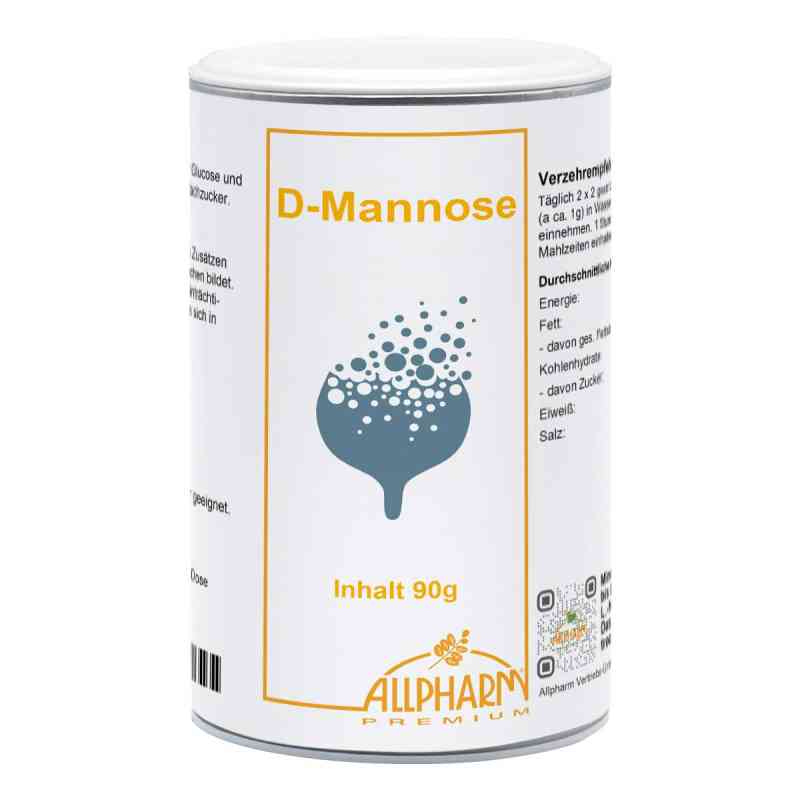 D-Mannose Allpharm Premium Pulver 90 g von ALLPHARM Vertriebs GmbH PZN 19361367