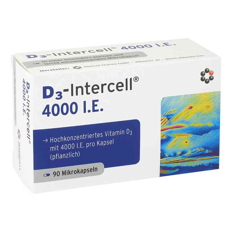 D3-intercell 4.000 I.e. Kapseln 90 stk von INTERCELL-Pharma GmbH PZN 11664944