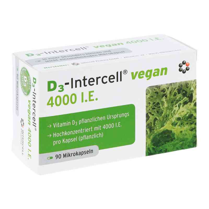 D3-intercell Vegan 4.000 I.e. Kapseln 90 stk von INTERCELL-Pharma GmbH PZN 11664884