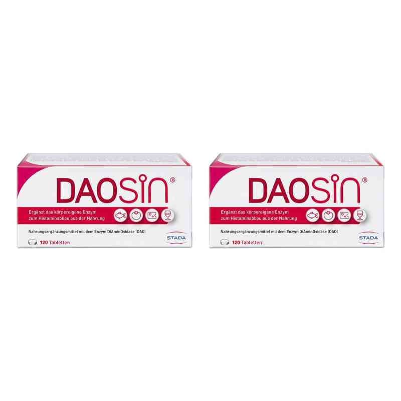 Daosin Tabletten zur Unterstützung des Histaminabbaus 2x120 stk von STADA Consumer Health Deutschland GmbH PZN 08103188
