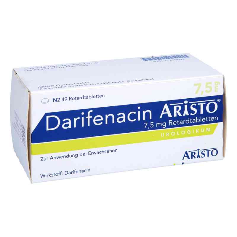 Darifenacin Aristo 7,5 Mg Retardtabletten 49 stk von Aristo Pharma GmbH PZN 17249092