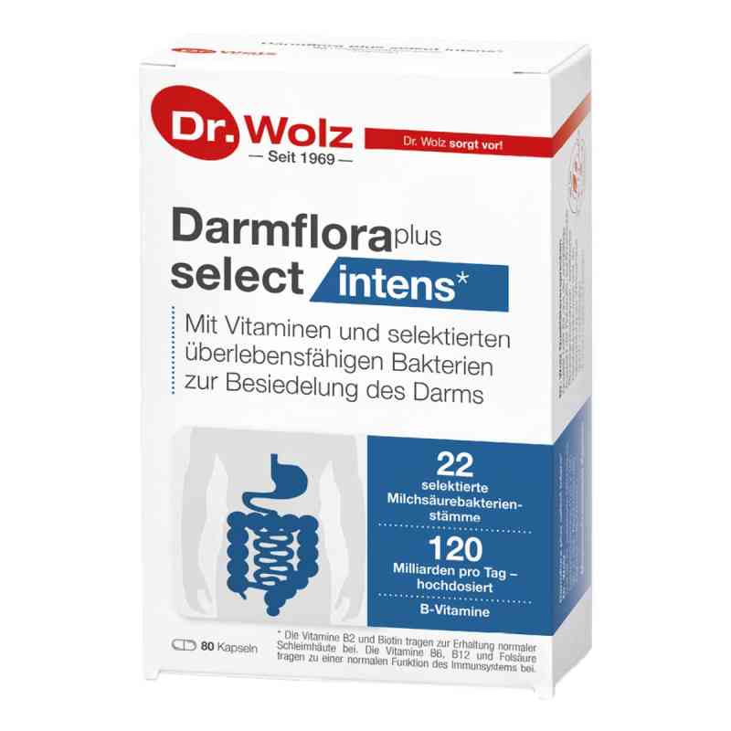 Darmflora plus select intens Kapseln 80 stk von Dr. Wolz Zell GmbH PZN 13839425