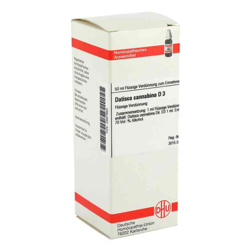 Datisca Cannabina D3 Dilution 50 ml von DHU-Arzneimittel GmbH & Co. KG PZN 02897862