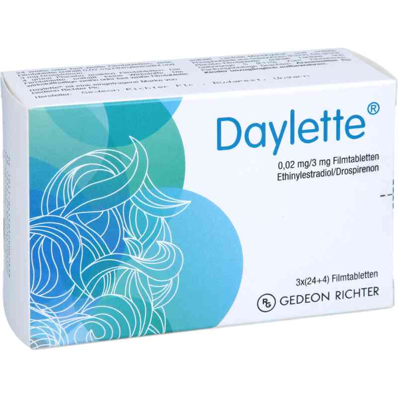 Daylette 0,02 Mg/3 Mg Filmtabletten 3X28 stk von Abacus Medicine A/S PZN 17906733