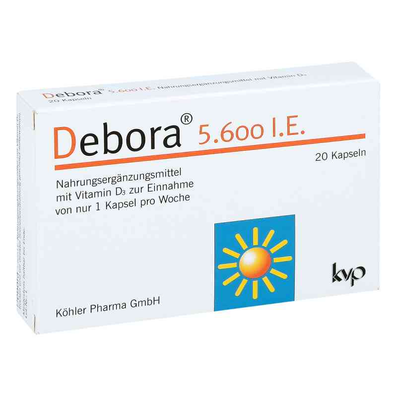 Debora 5.600 I.e. Kapseln 20 stk von Köhler Pharma GmbH PZN 11049707
