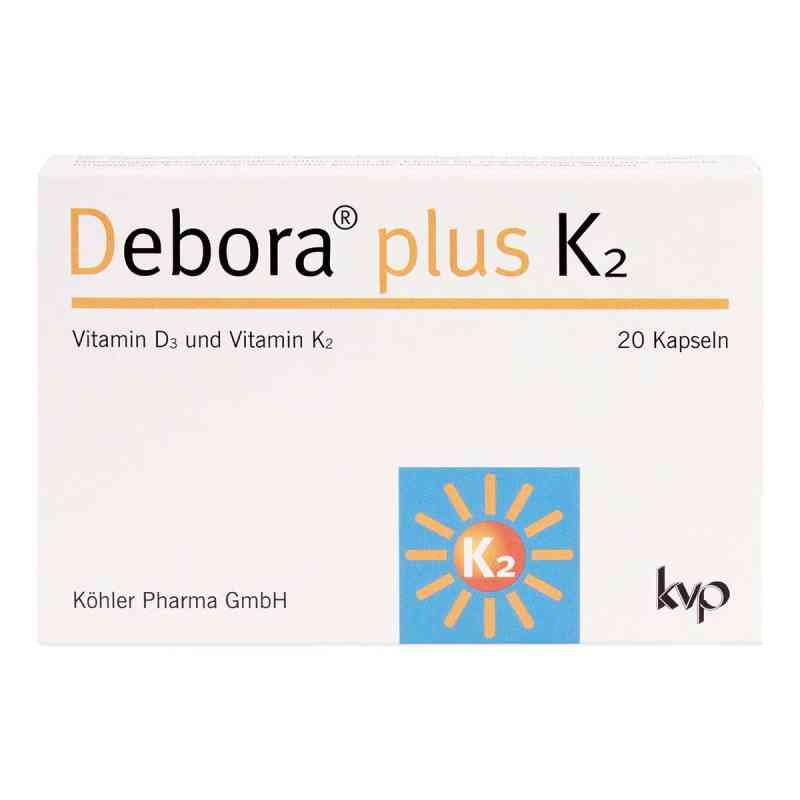 Debora plus K2 Kapseln 20 stk von Köhler Pharma GmbH PZN 12510143