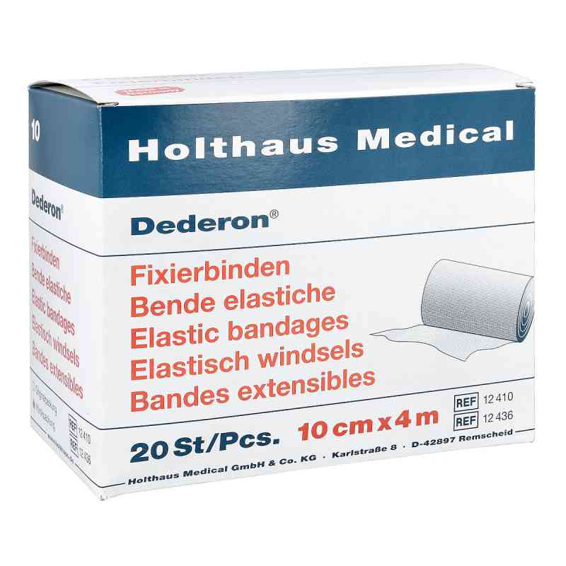 Dederon Fixierbinden 4 m x 10 cm 20 stk von Holthaus Medical GmbH & Co. KG PZN 04094920