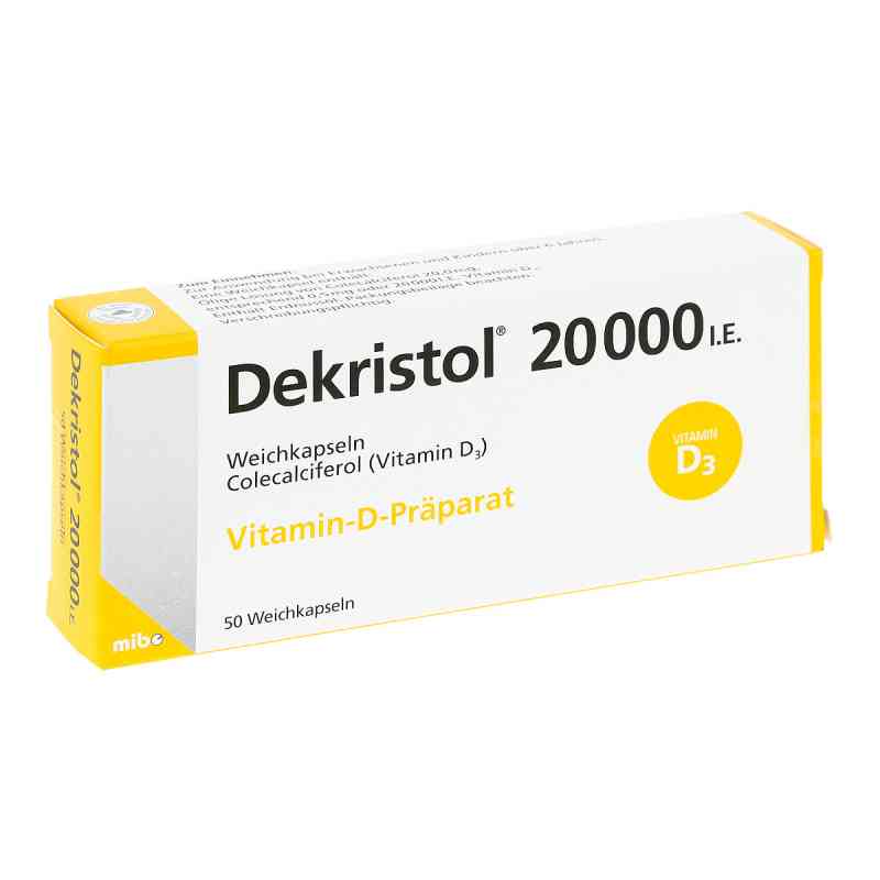Dekristol 20.000 I.E 50 stk von MIBE GmbH Arzneimittel PZN 04007393