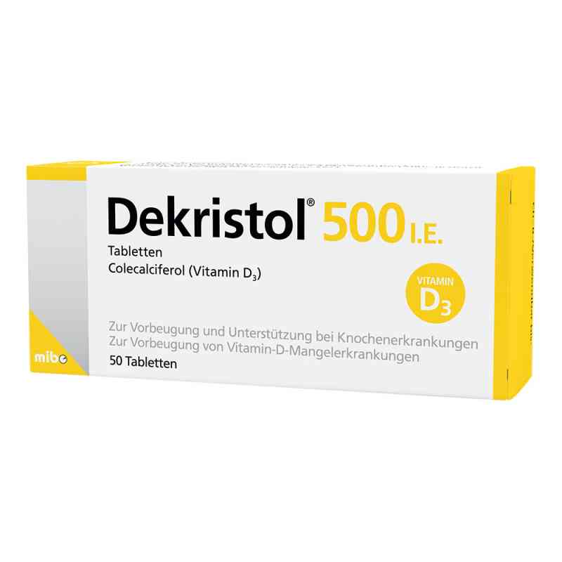 Dekristol 500 I.E. Tabletten 50 stk von MIBE GmbH Arzneimittel PZN 10068915