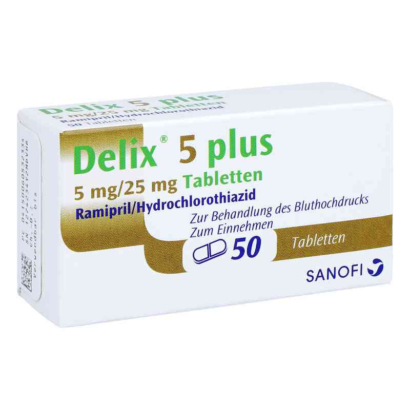 Delix 5 mg plus Tabletten 50 stk von Sanofi-Aventis Deutschland GmbH PZN 06053233