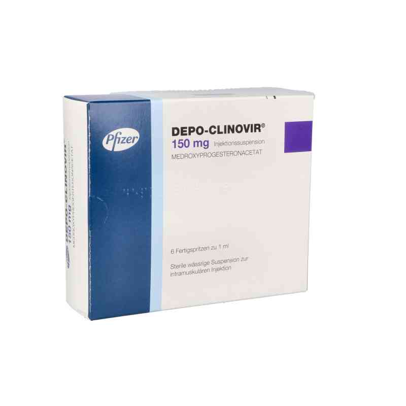 Depo Clinovir 150 mg Injektionssusp.i.e.fertigspr. 6 stk von Pfizer Pharma GmbH PZN 09252358
