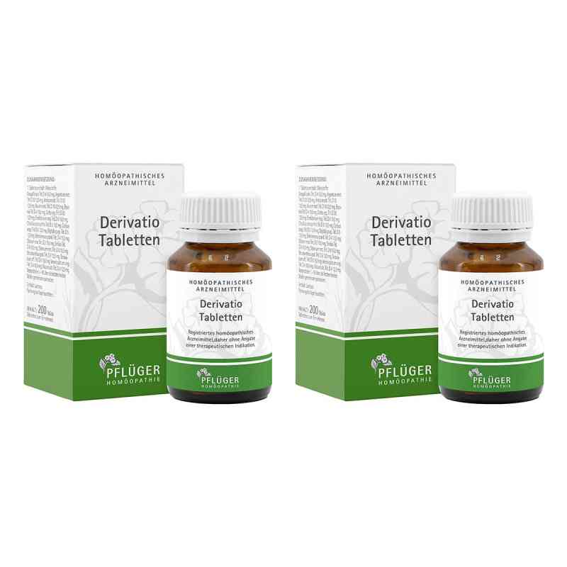 Derivatio Tabletten 2x200 stk von Homöopathisches Laboratorium Alexander Pflüger Gmb PZN 08105752