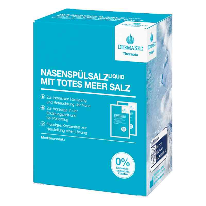 Dermasel Therapie Totes Meer Nasenspülsalz liquid 20 stk von Fette Pharma GmbH PZN 14242416