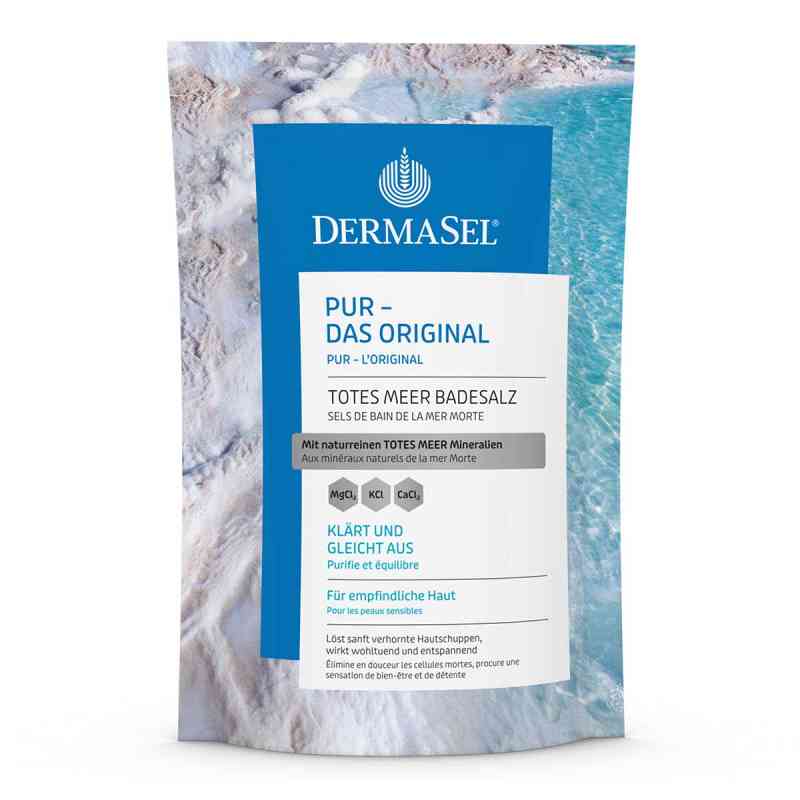 Dermasel Totes Meer Badesalz Pur 500 g von MCM KLOSTERFRAU Vertr. GmbH PZN 07588019